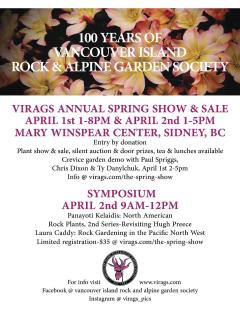 VIRAGS Spring Show & Sale poster