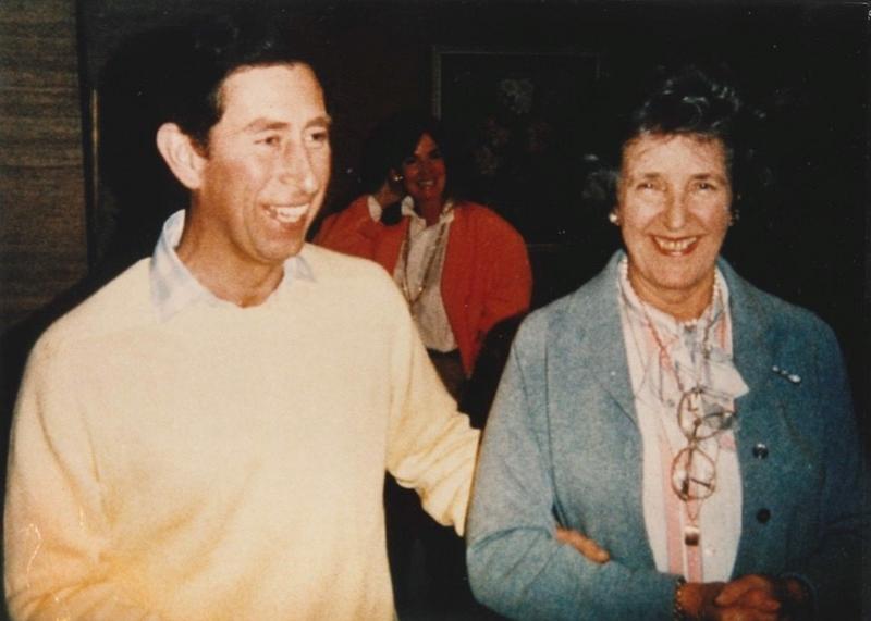 King Charles and Veronica Milner